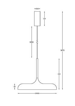 Подвесной светильник Maytoni MOD189PL-L18GR3K1 MOD189PL-L18GR3K1 - фото 98039