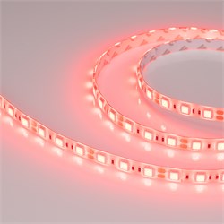 Лента RTW 2-5000SE 12V Red 2x (5060, 300 LED, LUX) (Arlight, 14.4 Вт/м, IP65) 015445 - фото 98534