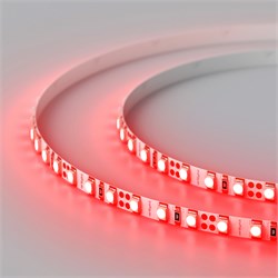 Лента RT 2-5000 12V Red 5mm 2x (3528, 600 LED, LUX) (Arlight, 9.6 Вт/м, IP20) 015001(1) - фото 98629