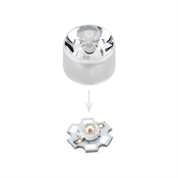 Линза ARL-PC385-U10-D22xH13-HT (Arlight, -) (1уп -100шт) 032891 - фото 99171