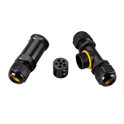 Коннектор NEO-GERM-5pin-T-WTW (4-8mm) (Arlight, IP68) 030760 - фото 99391