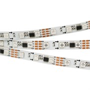 Лента SPI-5000-5060-60 12V Cx3 RGB-Auto (10mm, 13.2W/m, IP20) (Arlight, Открытый, IP20) 021229(1)