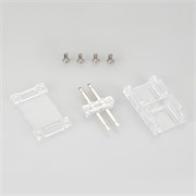 Коннектор прямой для ленты ARL-50000PV (15.5x6mm) прозрачный (Arlight, Пластик) 027067