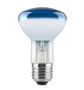 Лампа GE 60R80/B/E27 230V       (зеркальная D80mm синяя прозрачная) - 91525.