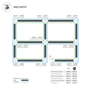 Коннектор тройной LGD-4TR-CON-INT-L2-BK (C) (Arlight, IP20 Пластик, 3 года) 026149
