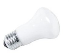 Лампа GE  25MK1/CL/E27 230V (криптоновый прозрачный грибок) - 91495.