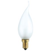 Лампа DECOR BA FLICKER CL 3W 230V E14 (мерцающий огонь d=35 l=125) -   Osram* 650715