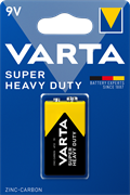 Батарейки VARTA SUPERLIFE 2022 6F22 BL1 Крона (блистер 1шт) 4008496556427
