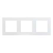 Рамка стеклянная FRM-GLARE-GS-3-WH (Arlight, -) 043799