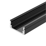 Профиль LINE-1708-2000 ANOD BLACK (Arlight, Алюминий) 040299