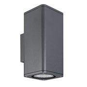 Светильник LGD-EVO-WALL-TWIN-S100x100-2x12W Day4000 (GR, 44 deg, 230V) (Arlight, IP54 Металл, 3 года) 046194