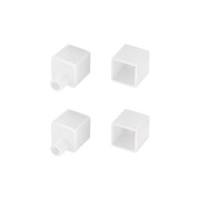 Заглушка WPH-FLEX-1212-TOP WHITE с отверстием (Arlight, Пластик) 040859