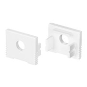 Заглушка SL-SLIM-H13M WHITE с отверстием (Arlight, Пластик) 037538