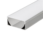 Профиль с экраном ALU-POWER-W80-2000 ANOD+FROST (Arlight, Металл) 014856