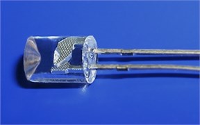 Светодиод ARL-8803UWC-300mcd (ANR, 8мм (цил.)) 010966