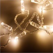 Светодиодная гирлянда ARD-STRING-CLASSIC-10000-CLEAR-100LED-FLASH WARM (230V, 7W) (Ardecoled, IP65) 025780