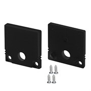 Заглушка SL-SLIM20-H20 BLACK с отверстием  (Arlight, Пластик) 047637