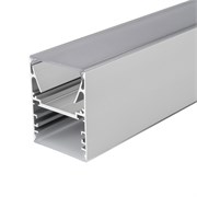 Профиль с экраном ALU-LINE-DUO-2000 ANOD+OPAL+PRISM (Arlight, Алюминий) 024228