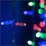 Светодиодная гирлянда ARD-CURTAIN-CLASSIC-2000x3000-CLEAR-756LED RGB (230V, 108W) (Ardecoled, IP65) 024866