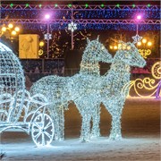 Светодиодная гирлянда ARD-STRING-CLASSIC-10000-WHITE-100LED-STD WHITE (230V, 7W) (Ardecoled, IP65) 025811