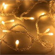 Светодиодная гирлянда ARD-STRING-HOME-5000-CLEAR-50LED-FLASH WARM (230V, 3.5W) (Ardecoled, IP20) 025750