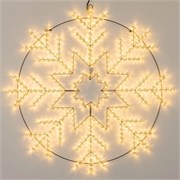 Фигура ARD-SNOWFLAKE-M8-950x950-540LED Warm (230V, 33W) (Ardecoled, IP65) 034255