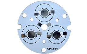 Плата D44-3E Emitter (3x LED, 724-114) (Turlens, -) 011983