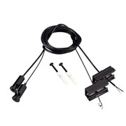 Подвес токопроводящий SL-LINE-25100 2x2m Set BLACK (Arlight, провод 2x0.5) 045799