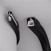 Силиконовый профиль WPH-FLEX-1616-TOP-S11-5m FULL BLACK (Arlight, Силикон) 045774