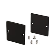 Заглушка SL-LINE-3638-LW BLACK глухая (Arlight, Металл) 038716