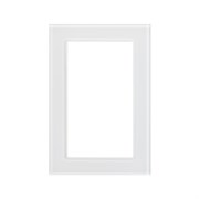 Рамка стеклянная FRM-GLARE-GS-D-WH (Arlight, -) 043789