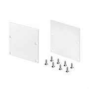 Заглушка SL-LINE-5050-LW WHITE глухая (Arlight, Металл) 040253