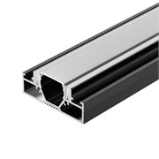 Профиль STRETCH-20-CEIL-D-CENTER-2000 BLACK (Arlight, Алюминий) 042946