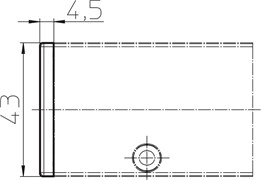 VS 98810 ENDKAPPE LINEARE OPTIK 555482.01