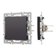 Заглушка для розетки SCT-MGG-PL-BK (Arlight, -) 044893