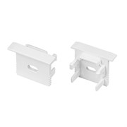 Заглушка SL-MINI-15-F WHITE с отверстием (Arlight, Пластик) 049459