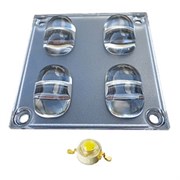 Блок линз STB 4 (130x60°, 4 LED) (Turlens, -) 013487