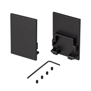 Заглушка SL-COMFORT-3551 BLACK глухая (Arlight, Металл) 031794(1)