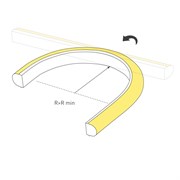 Лента герметичная MOONLIGHT-TOP-A140-16x15mm 24V Day5000 (9.6 W/m, IP65, 2835, 5m, wire x1) (Arlight, Силикон) 038829