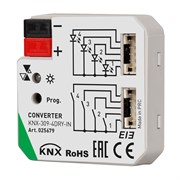 INTELLIGENT ARLIGHT Конвертер KNX-309-4DRY-IN (BUS) (IARL, IP20 Пластик, 2 года) 025679-1
