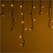 Светодиодная гирлянда ARD-EDGE-PRO-4000x600-BLACK-128LED-MILK-FLASH Warm/Warm (230V, 8W) (Ardecoled, IP65) 034129