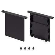 Заглушка SL-LINIA52-3L-F-MIDDLE BLACK глухая (Arlight, Пластик) 044708