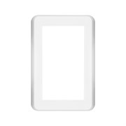 Рамка пластиковая FRM-VERSA-PL-D-WH (Arlight, -) 043770