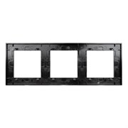 Рамка стеклянная FRM-GLARE-GS-3-BK (Arlight, -) 043800