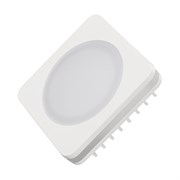Светодиодная панель LTD-80x80SOL-5W Warm White 3000K (Arlight, IP44 Пластик, 3 года) 016962(1)