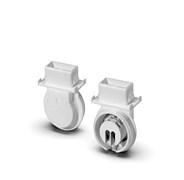 Патрон 84104 VS    G5  IP65 одинарный вставной защелки для пластика белый система 154 530535.01