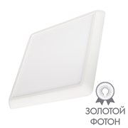 Светильник CL-FIOKK-S220x220-18W Day4000-MIX (WH, 120 deg, 230V) (Arlight, IP44 Пластик, 3 года) 034471