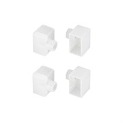 Заглушка WPH-FLEX-1018-SIDE WHITE с отверстием (Arlight, Пластик) 040856