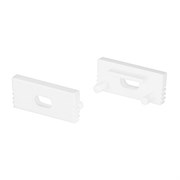 Заглушка SL-SLIM-H7 WHITE с отверстием (Arlight, Пластик) 037533