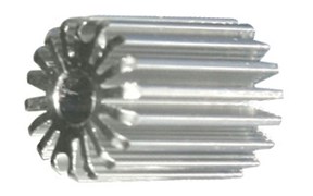 Радиатор R-20-25-1LED (Turlens, Металл) 013990